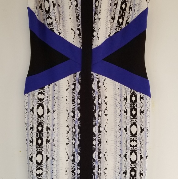 Colorblock bodycon dress - Picture 2 of 4